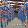 Racks de palettes en métal pour stocker des produits lourds